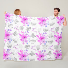 Cobertor De Velo Cristão Cristão Rosa-Floral