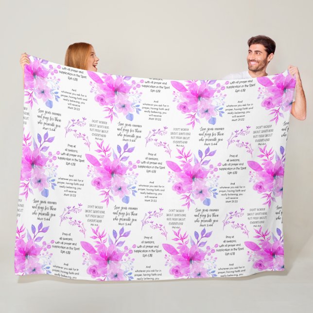 Cobertor De Velo Cristão Cristão Rosa-Floral (In Situ)