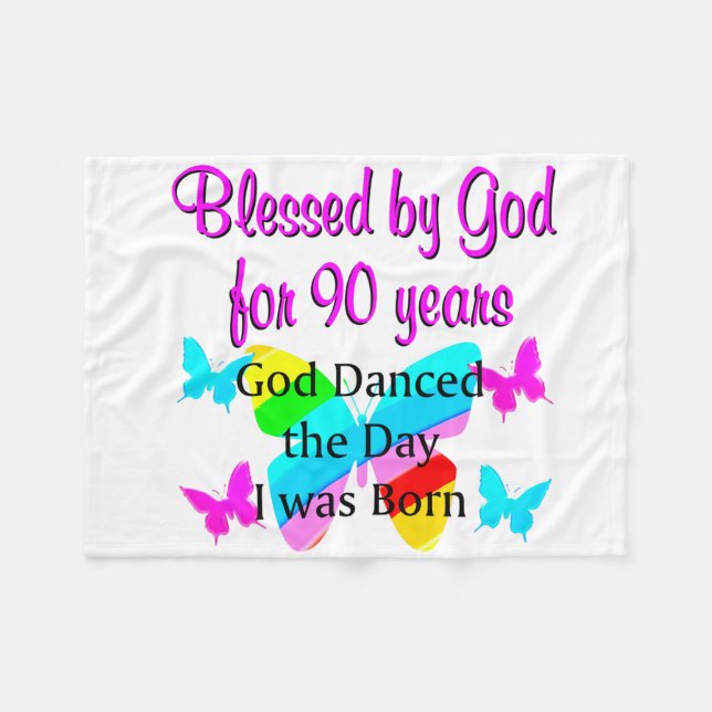 COBERTOR DE VELO CRISTÃO DE 90 ANOS (Frente (Horizontal))