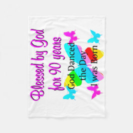 COBERTOR DE VELO CRISTÃO DE 90 ANOS