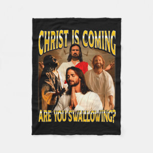 Cobertor De Velo Cristo Está Chegando Prepare Seu Coração Retro Hom