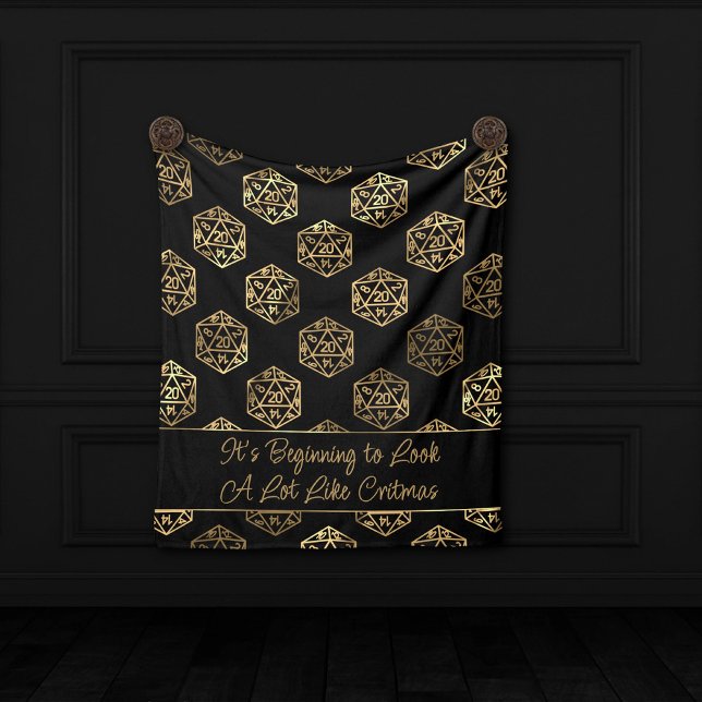 Cobertor De Velo Critérios RPG | Dourada Fantasy Tabletop Gamer Dic (Criador carregado)