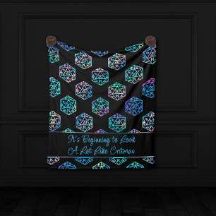 Cobertor De Velo Critérios RPG   Holo Fantasy Tabletop Gamer Dice