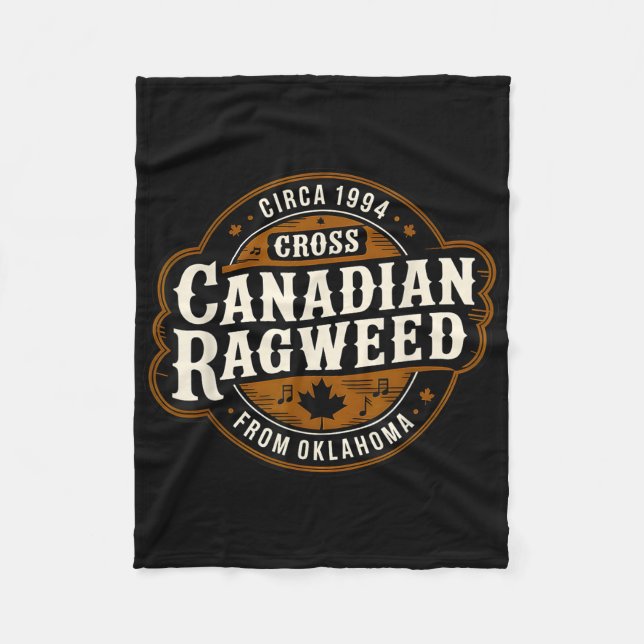 Cobertor De Velo Cross Canadense Ragweed The Boys From Oklahoma Con (Frente)