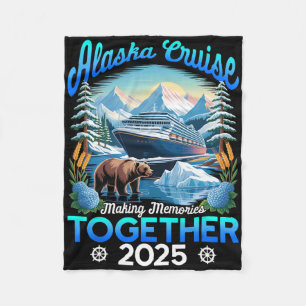 Cobertor De Velo Cruisin Together Alasca 2025 Cruzeiro Alasca Famíl
