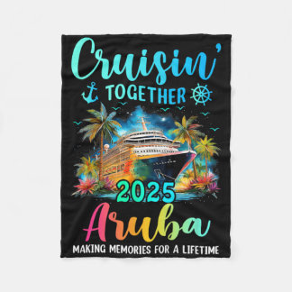 Cobertor De Velo Cruisin' Together Aru 2025 Family Cruise Vacation 