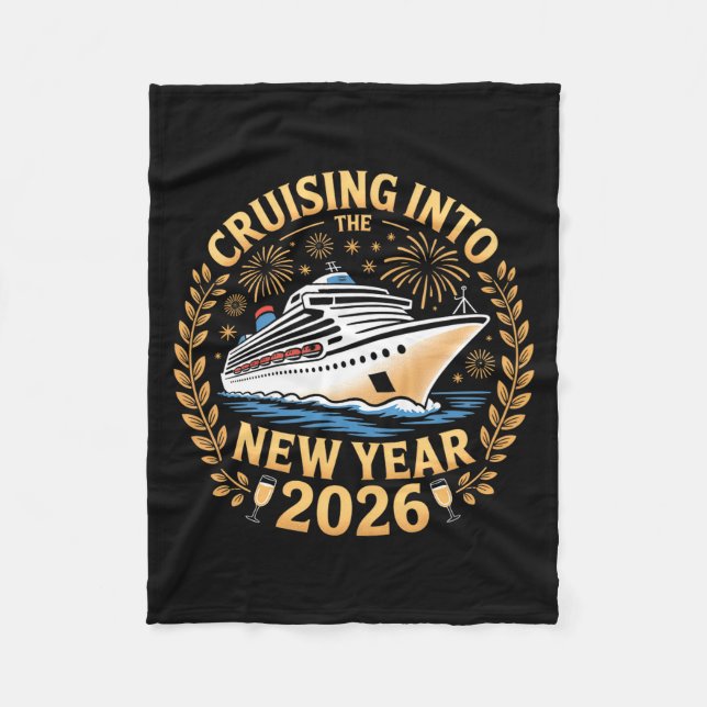 Cobertor De Velo Cruising Into 2026 New Years Eve Party Favors Fami (Frente)