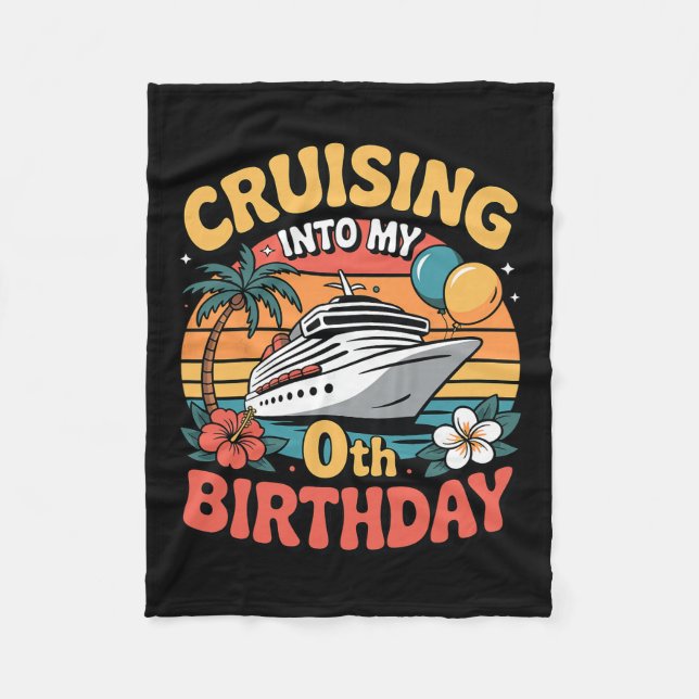 Cobertor De Velo Cruising Into My 0th Birthday  (Frente)