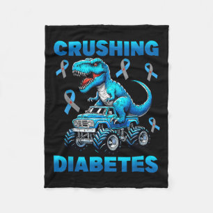 Cobertor De Velo Cruype 1 Sensibilização para a Diabetes T1d Monstr