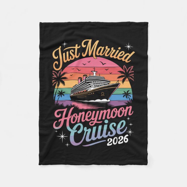 Cobertor De Velo Cruz de Lua de Mel Recém-Casados 2026  (Frente)