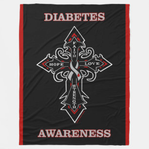 Cobertor De Velo Cruzamento/Consciência.. Diabetes