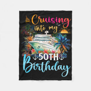 Cobertor De Velo Cruzando Em Meu 50º Aniversário Da Família Cruise
