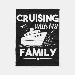 Cobertor De Velo Cruzeiro Com a Minha Família Camiseta de Cruzeiro 