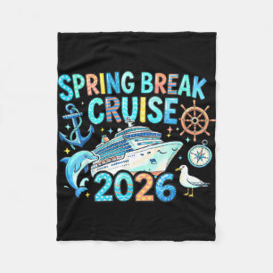 Cobertor De Velo Cruzeiro de férias de primavera 2026 viagem de fam