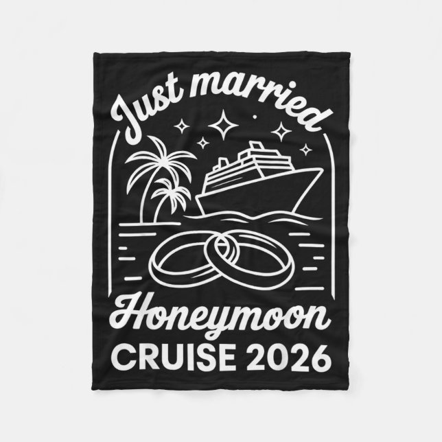 Cobertor De Velo Cruzeiro de lua de mel de 2026 casamento de recém- (Frente)