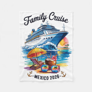 Cobertor De Velo Cruzeiro em Família 2026 Viagem de Férias no Méxic