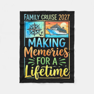 Cobertor De Velo Cruzeiro em Família 2027 Criando Memórias Férias d