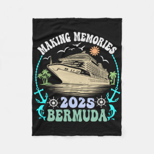 Cobertor De Velo Cruzeiro em Família Bermudas 2025 Verão Férias Com