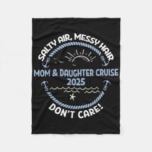 Cobertor De Velo Cruzeiro Mãe Filha 2025 Viagem de Barco Mãe Filha