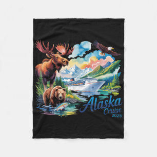 Cobertor De Velo Cruzeiro no Alasca 2025 Família Amigos e Grupo Cor