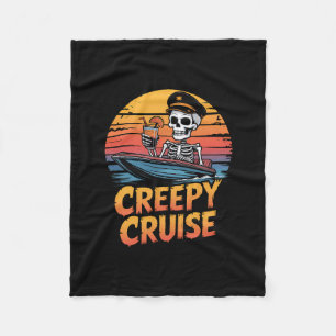Cobertor De Velo Cruzeiro Sinistro Retro Stingray Férias de Hallowe