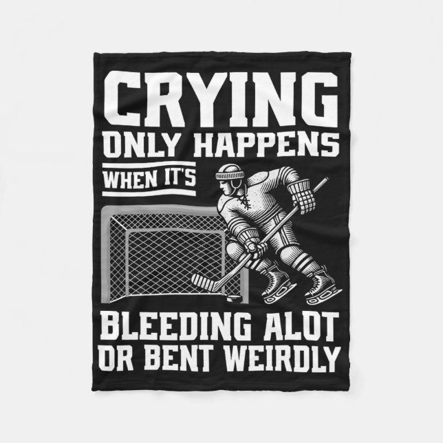 Cobertor De Velo Crying Only Happens When It's Bleeding Alot Or Ben (Frente)