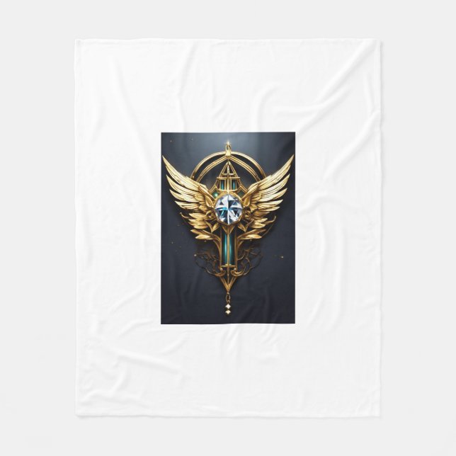 Cobertor De Velo Crystal Diamond Eagle (Frente)