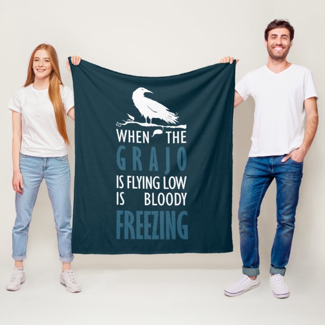 Cobertor De Velo Cuando el grajo vuela bajo (In Situ)