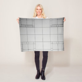 Cobertor De Velo Cubos abstrato