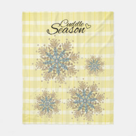 Cobertor De Velo Cuddle Season Fleece Blanket