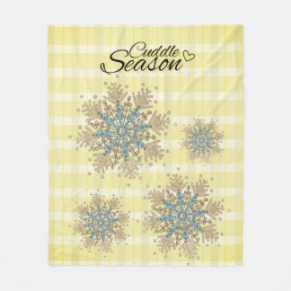 Cobertor De Velo Cuddle Season Fleece Blanket