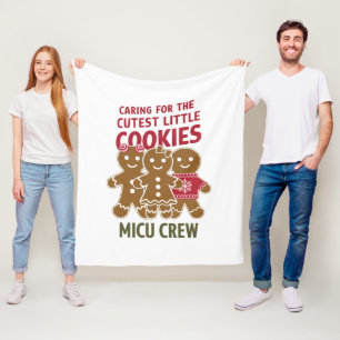 Cobertor De Velo Cuidando dos Biscoitinhos Mais Fofos Enfermeira Ni