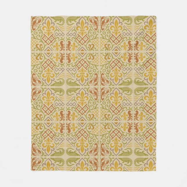 Cobertor De Velo Cultura Cajun (Frente)