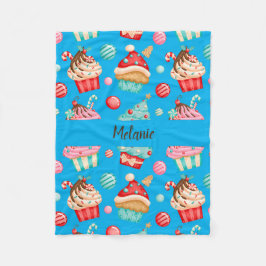 Cobertor De Velo Cupcake doce