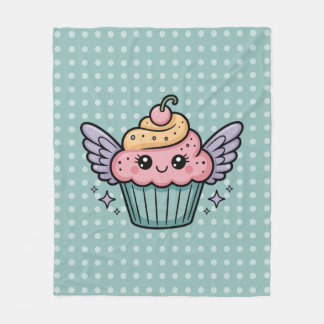Cobertor De Velo Cupcake Kawaii
