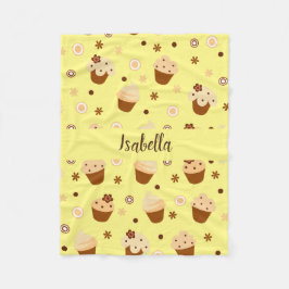 Cobertor De Velo Cupcake Para Bebês, Crianças E Adultos