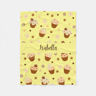 Cobertor De Velo Cupcake Para Bebês, Crianças E Adultos