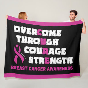 Cobertor De Velo CURE...Cancer de peito