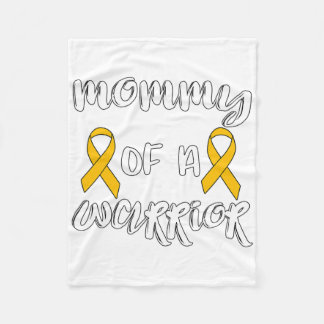 Cobertor De Velo Cure Childhood Cancer Awareness Mum Of A Warrior 