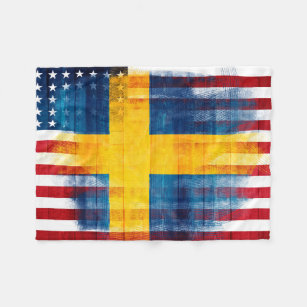 Cobertor De Velo Cursos suecos da grão de madeira americana & da