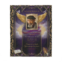 Custom Keepsake Fleece Blanket 