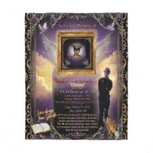 Custom Keepsake Fleece Blanket 