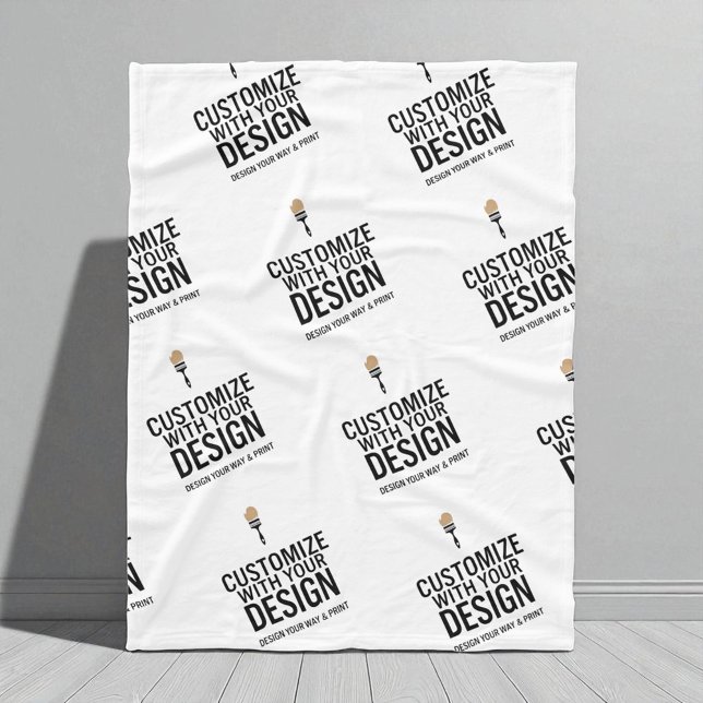 Cobertor De Velo Custom Minimalist Personalized Company Branded  (Criador carregado)