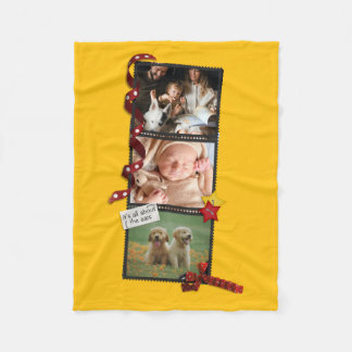 Cobertor De Velo Custom Photo Blanket Collage, Picture Blanket