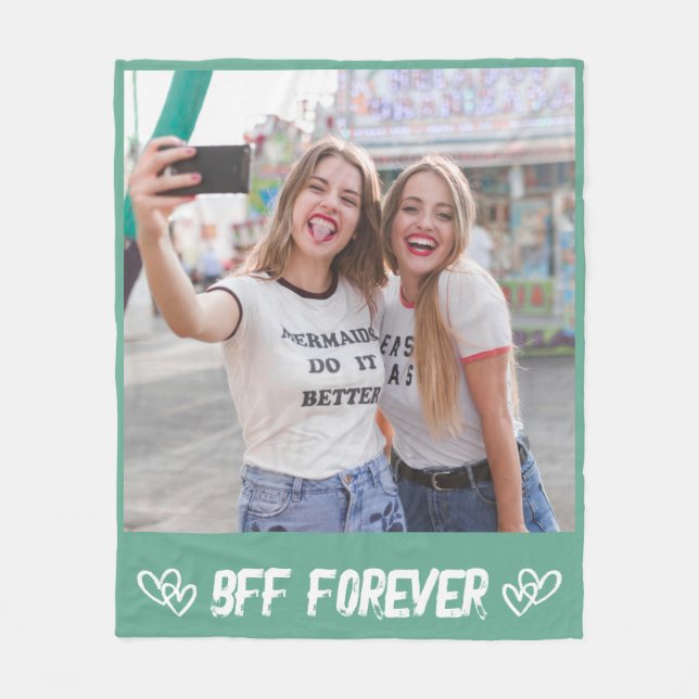 Cobertor De Velo Custom Photo Blanket for Friends Keepsake Gift (Frente)