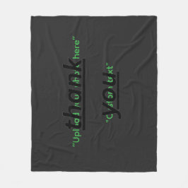 Cobertor De Velo Custom Text & Upload Your Photo Personalized