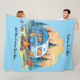 Cobertor De Velo Customize Recreational Vehicle Camping Campfire