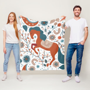 Cobertor De Velo Cuta de Cavalo Escandinavo