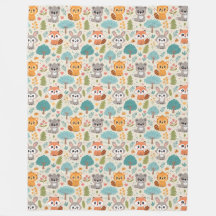 Cute Animal Friends Seamless Pattern – Playful Kid