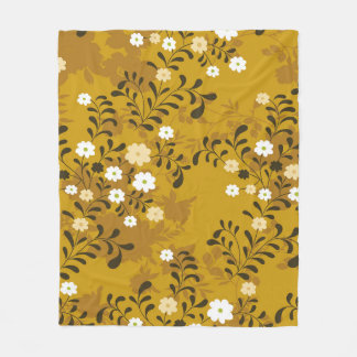 Cobertor De Velo Cute floral seamless pattern on musterabstract,art